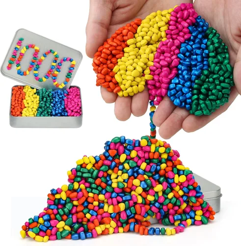 Miniatura 23 de Más de 1000 masillas originales de ferrita coloridas, piedras sensoriales, para adultos para aliviar el estrés de escritorio y artículo de oficina
