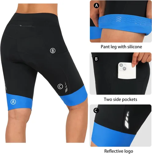Miniatura 3 de beroy Pantalones cortos de ciclismo para mujer