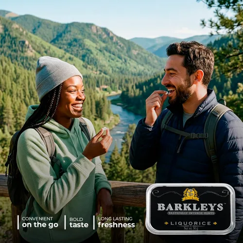 Miniatura 6 de Barkleys Mentas para el aliento de regaliz – Dulces de menta fresca con sabor a regaliz fuerte para fiestas, después de la cena, boda, uso diario