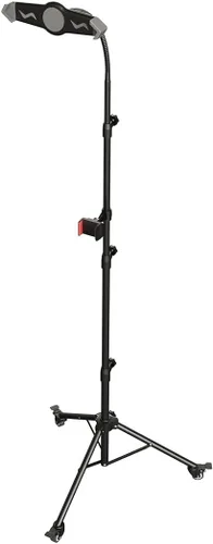 Miniatura 2 de Mount Plus TB-F01 Soporte de trípode de piso de cuello de cisne con rueda para iPhone, iPad, iPad Pro y otras tabletas tamaño 9" a 15" con rotación