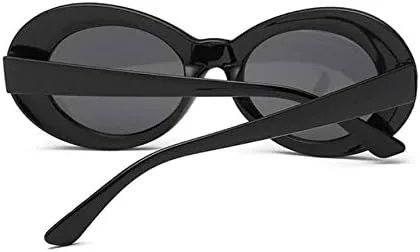 Miniatura 5 de WebDeal, lentes de sol retro, ovalados, redondos, tinte de color o lentes ahumados
