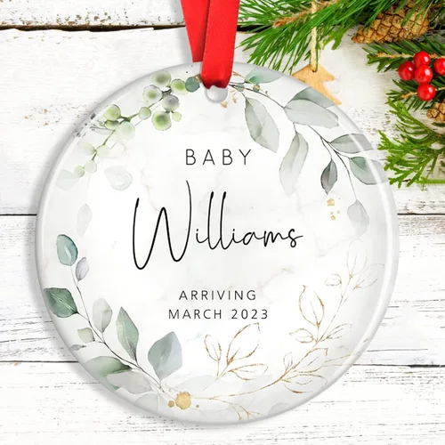 Miniatura 13 de Adornos de Navidad personalizados para camión volquete, adorno personalizado para bebé, adornos para árbol de Navidad para niños, adornos de camión