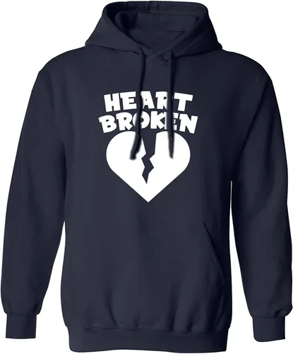 Miniatura 3 de zerogravitee Sudadera con capucha para adultos con corazón roto