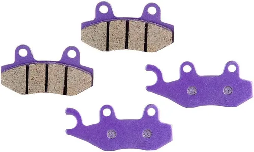 Miniatura 8 de SCITOO FA197 Pastillas de freno para Honda Dream 50R 2004 pastillas de freno delanteras y traseras de fibra de carbono