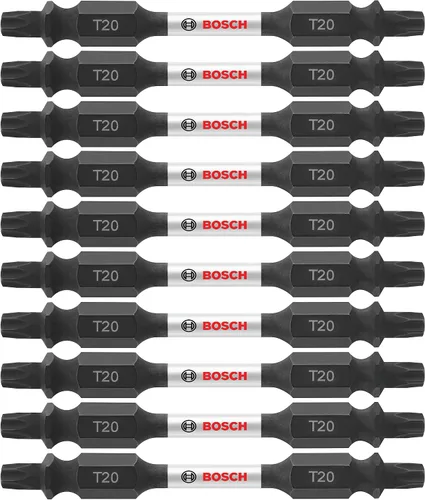 Miniatura 19 de Bosch ITDET25601 Broca Impact Tough, 1 pieza, 6 pulgadas, torque 25, de doble punta para destornillador eléctrico (Paquete de 2)