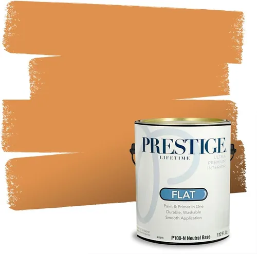 Miniatura 189 de PRESTIGE Pintura exterior e imprimación en uno, bronceado Aberdeen, plano, 1 galón
