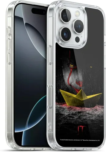 Miniatura 92 de Head Case Designs Funda de gel suave con licencia oficial de la película de TI Pennywise 2 Graphics compatible con Apple iPhone 15 Pro