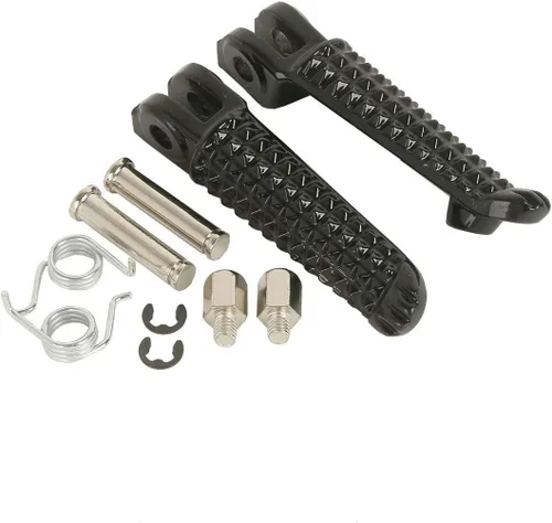 Miniatura 4 de TCMT Reposapiés delantero para Yamaha YZF R1 1998-2024 R1S R1M 2015-2024 YZF R6 2003-2020 YZF R6S 2003-2009 Reemplazo para 1KB-27461-00-00