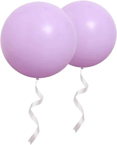 Miniatura 16 de Globos redondos gigantes de 24 pulgadas, paquete de 10 globos de látex negro para sesiones de fotos, bodas, baby shower, decoraciones de fiesta