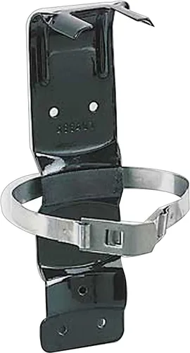 Kidde Soporte para extintor de incendios, soporte de correa de metal, resistente, compatible con extintores de incendios de 5 libras, color negro