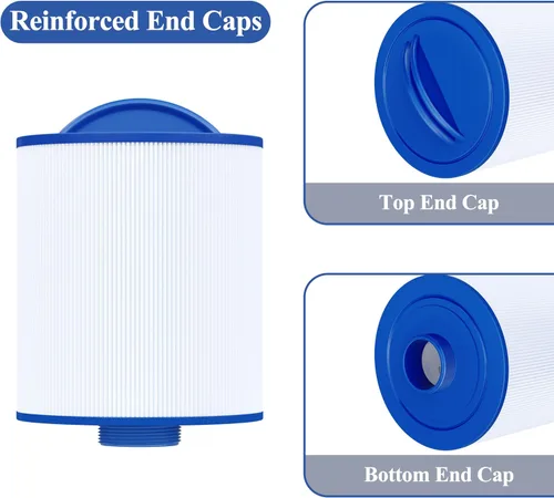 Miniatura 4 de Cryspool® 05014 Filtro compatible con 5CH-25, PMAX25P4, PTL20W-SV-P4, 108868, SD-00798, Cartucho de filtro de spa de 25 pies cuadrados, paquete de 2