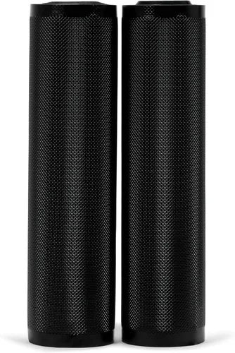 Miniatura 7 de Rollos de sellado al vacío de 11 pulgadas x 25 pies, paquete de 2 unidades (50 pies en total) (negro y transparente) de 5.5 mil, sin BPA de grado