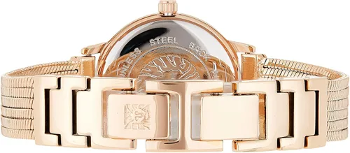 Miniatura 2 de Anne Klein AK3220 Reloj de pulsera con cadena acentuada con diamantes para mujer