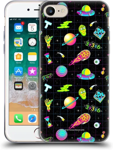 Miniatura 166 de Head Case Designs Funda de gel con licencia oficial de Rick and Morty Aliens Season 3 [protección de grado militar] compatible con Apple iPhone 12