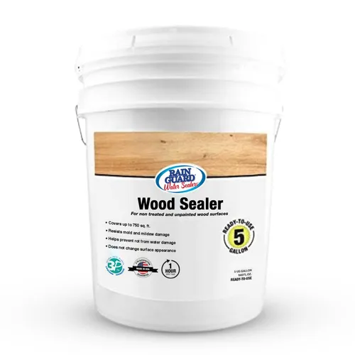 Miniatura 13 de Rain Guard Water Sealers - Sellador de madera - Protección penetrante repelente al agua para todas las superficies de madera porosa - Sellador