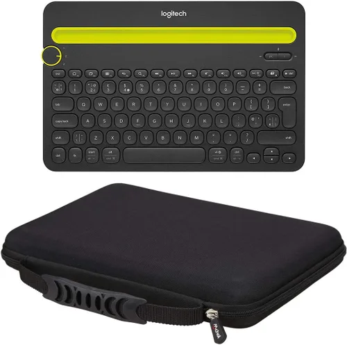Miniatura 5 de Mchoi Funda rígida portátil para teclado Logitech K480 multidispositivo (solo funda)