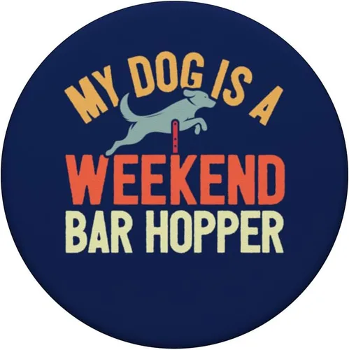 Miniatura 3 de Dog Agility Bar Jump - Pun Dog Agility PopSockets Adhesive PopGrip