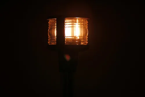 Miniatura 4 de Pactrade Marine Pontón de barco 11 1/2" SS304 popa anclaje mástil LED luz 12V