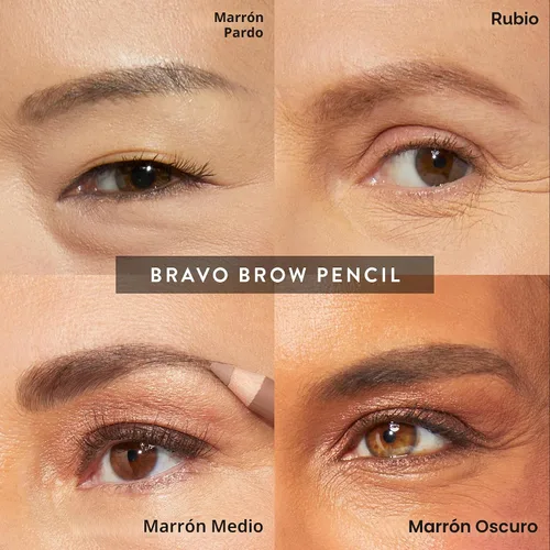 Miniatura 2 de LAURA GELLER NEW YORK Bravo Brows - Lápiz suave + cepillo, color rubio