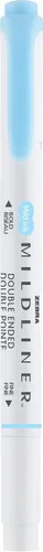 Miniatura 2 de Zebra Pen Mildliner - Resaltador de doble punta, puntas gruesas y finas, Azul