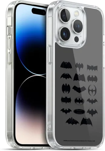 Miniatura 150 de Head Case Designs Funda de gel con licencia oficial de Batman DC Comics Bat Signal Logos [protección de grado militar] compatible con Apple iPhone 7