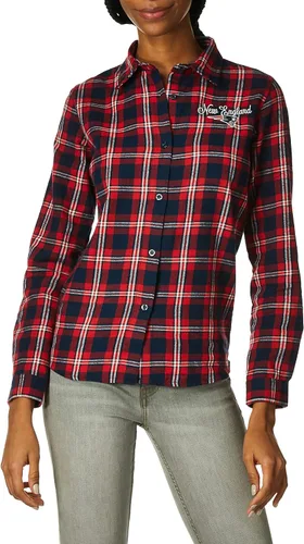 Miniatura 6 de FOCO NFL Womens 2016 Wordmark Basic Flannel Shirt 4-Color del