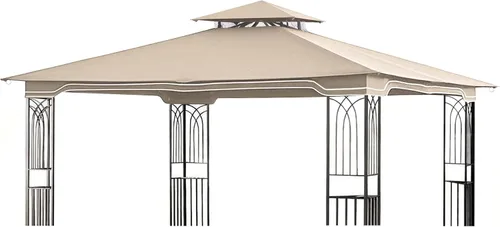 Miniatura 15 de SCOCANOPY Toldo de Repuesto para Cenador para Cenador de Patio Regency II de 10 x 12 pies, Modelo L-GZ798PST,A101004104,A101004105,(Verde Bosque)