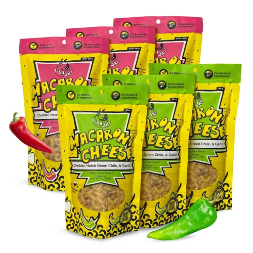 Miniatura 9 de FishSki - Macarrones con queso, paquete variado rojo y verde (2 paquetes de 6 onzas) 6.00 oz cada uno