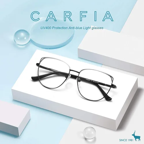 Miniatura 5 de CARFIA Cateye Womens Blue Light Blocking Glasses CA6205