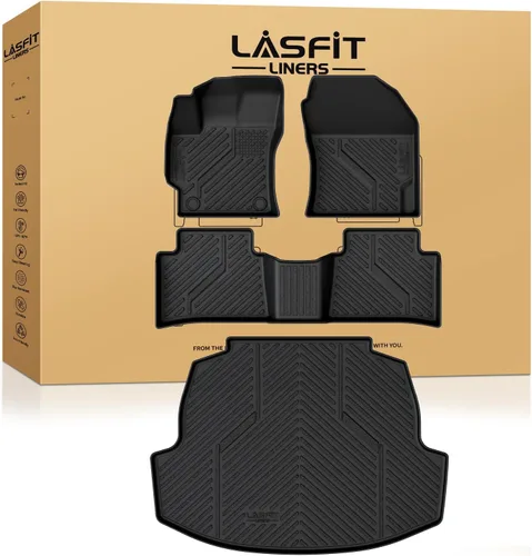 Miniatura 14 de LASFIT Alfombrillas de piso para Toyota Tacoma 2008-2011 Cabina de Acceso Transmisión Automática, Forro de Piso de Ajuste Personalizado para Todo