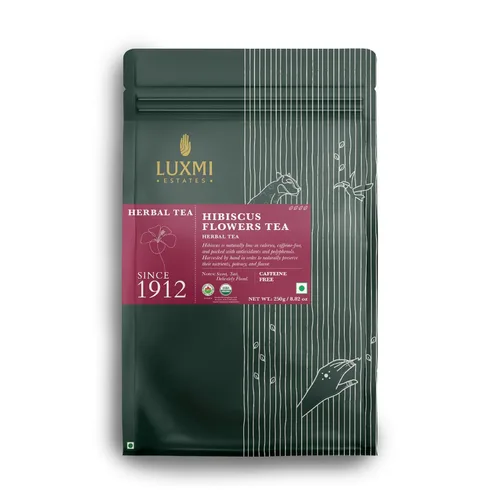 Miniatura 13 de Luxmi Estates African Rose - Té de rosa orgánico de hibisco (25 bolsas de té), sin cafeína, para desintoxicación, limpieza y digestión, con té