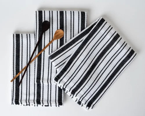 Miniatura 55 de Juego de Toallas de Cocina – Paquete de 3 (20 x 30 pulgadas) Extra Grandes de Algodón Premium para Cocina – Absorbentes – 100% Algodón – con Lazo