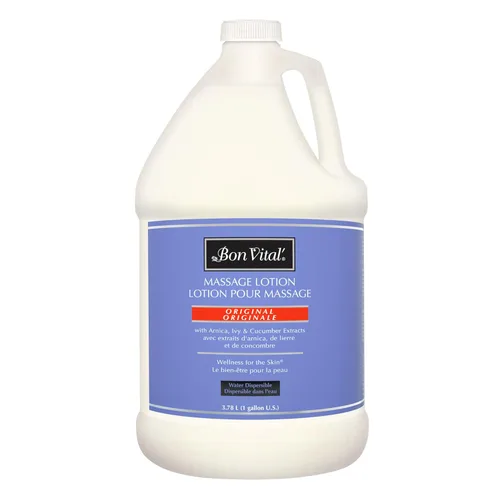 Miniatura 7 de Bon Vital Loción de masaje original, 8 onzas, fórmula ligera, no grasa para terapia de masaje, hidrata y nutre la piel seca, ideal para clínicas