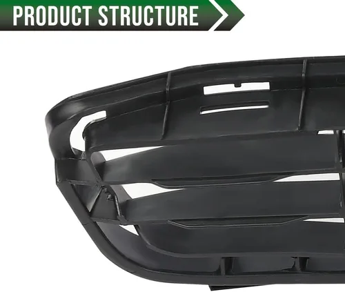 Miniatura 5 de GRAND ORANGE Repuesto de rejilla central inferior para parachoques delantero compatible con Toyota Camry Hybrid 2007-2009, 53112-06010, repuesto