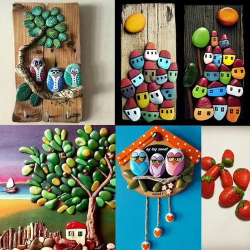 Miniatura 5 de Rocas para pintura, 200 piedras pequeñas de río, piedras lisas seleccionadas a mano para petroglifos artesanales, actividades de pintura, decoración