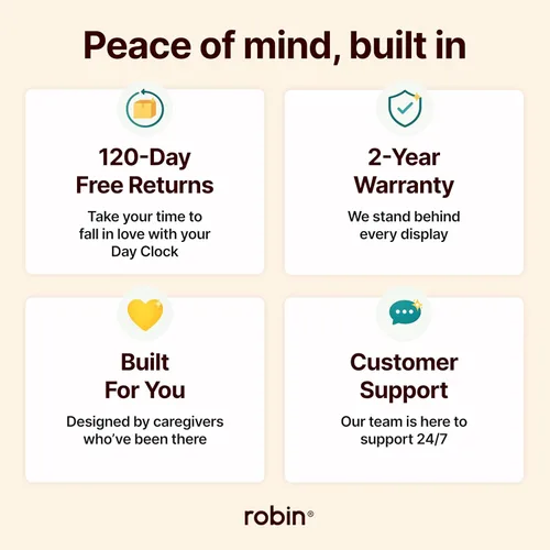 Miniatura 6 de Robin Reloj 2026 con día y fecha para ancianos, relojes para personas mayores, reloj de demencia, calendario digital para ancianos, relojes de noche