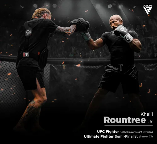 Miniatura 4 de RDX - Protector corporal reversible para boxeo, protector de pecho para kickboxing, MMA, Muay Thai, para entrenamiento de combate y golpes pesados