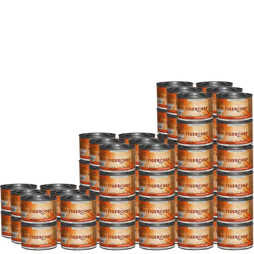 Miniatura 8 de TigerChef, latas de combustible en gel por rozamiento, metanol, Plateado, 2