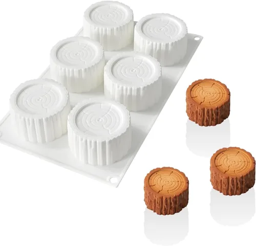 Miniatura 16 de Molde de silicona para postres, juego de 2 moldes para huevos de luna para trufas, tartas de queso, chocolate, mousse, cupcakes, flexible