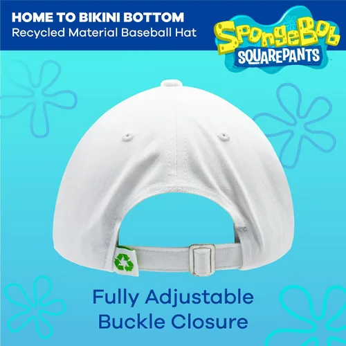 Miniatura 3 de Concept One Spongebob Squarepants Dad Hat, Cotton Adult Baseball Cap with Curved Brim