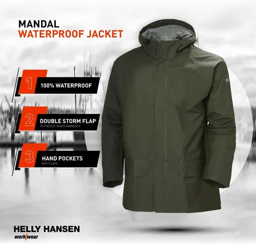 Miniatura 3 de Chamarra de lluvia Helly Hansen, para hombre
