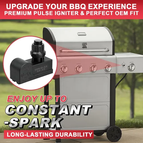 Miniatura 7 de Kit de encendido para parrilla DHLG-12 para Charbroil, Kenmore, Broil-Mate, Broil King, Nexgrill Reemplazo de piezas de encendido de parrilla