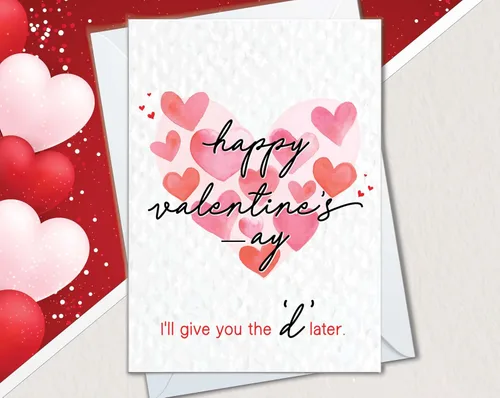 Miniatura 6 de Tarjeta de San Valentín sucia para ella, divertida y sexy tarjeta de San Valentín para adultos, novia, esposa, tarjeta de amor traviesa y obscena