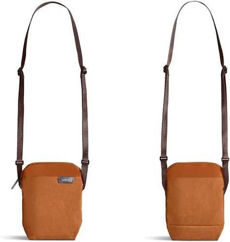 Miniatura 4 de Bellroy City Pouch (bolsa cruzada, lector electrónico o tableta pequeña, cartera, gafas de sol, teléfono), Bronce, Tamaño único