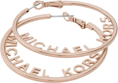 Miniatura 2 de Michael Kors - Arracadas de plata y oro rosa para mujer