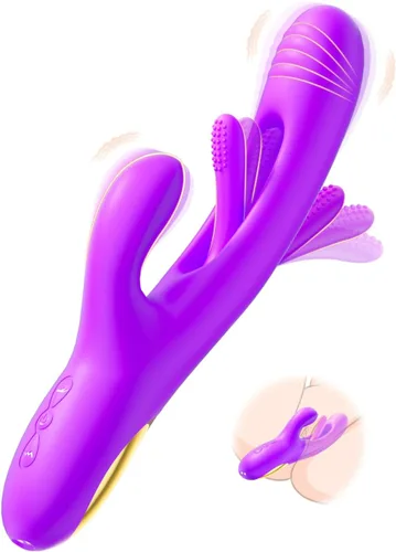Miniatura 11 de Vibrador consolador conejo juguetes sexuales -LOVENOTE G Spot Vibrador masajeador para mujeres, estimulación del pezón del clítoris, juguetes Negro