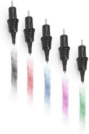 Miniatura 3 de Peak Dotwork Cartuchos de Tinta para Bolígrafo de Tatuaje para Dibujos de Práctica, Suministros de Kit de Tatuaje Profesional Premium, Paquete