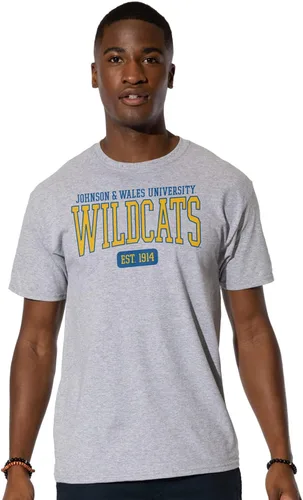 Miniatura 2 de LOGOVISION Colección de camisetas de algodón de manga corta unisex para hombres y mujeres Universidad Johnson & Gales
