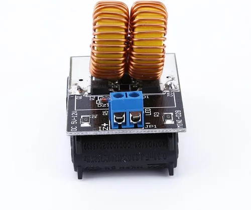 Miniatura 5 de TOPINCN ZVS Módulo de potencia de calentamiento por inducción de 120 W con bobina de calentador, 5 V-12 V ajustable para uso industrial, bricolaje