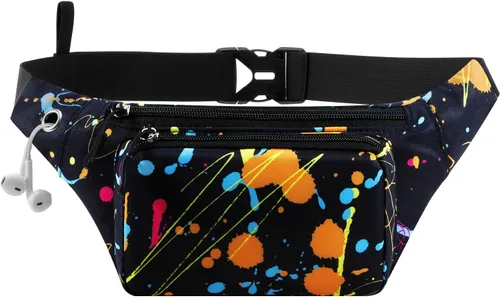 Miniatura 9 de HUA ANGEL Riñonera cruzada para mujeres y hombres, riñoneras de moda, bolsas cruzadas, cinturón, bolsa de teléfono para viajes deportivos